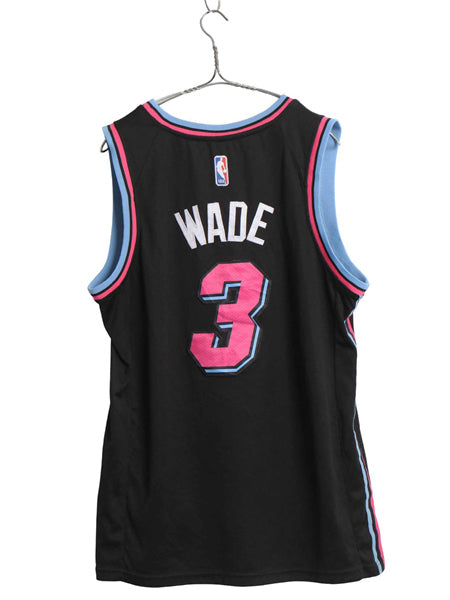 マイアミ ヒート メッシュ タンクトップ メンズ L 程/ NBA オフィシャル ナイキ ユニフォーム ゲームシャツ バスケ スウッシュ ジャージ 黒