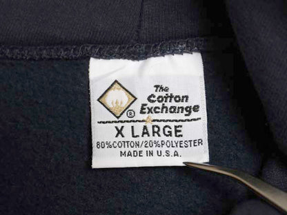 90s USA製 2段 プリント スウェット フード パーカー メンズ XL / オールド トレーナー プルオーバー 裏起毛 ヘビーウェイト 大きいサイズ