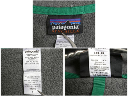 パタゴニア シンチラ スナップT メンズ S 14年製 プルオーバー フリース ジャケット ブルゾン ジャンパー アウトドア ハイネック シンプル