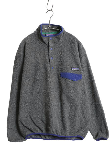 パタゴニア シンチラ スナップT メンズ S 14年製 プルオーバー フリース ジャケット ブルゾン ジャンパー アウトドア ハイネック シンプル