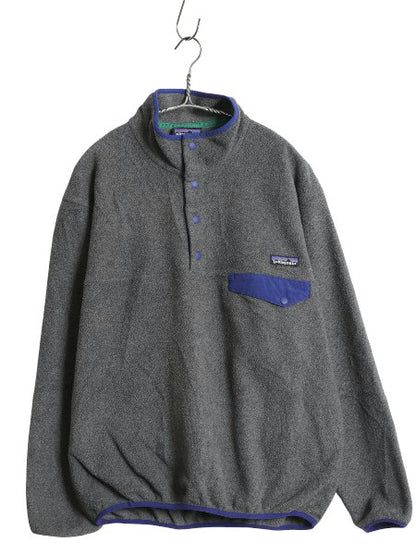 パタゴニア シンチラ スナップT メンズ S 14年製 プルオーバー フリース ジャケット ブルゾン ジャンパー アウトドア ハイネック シンプル