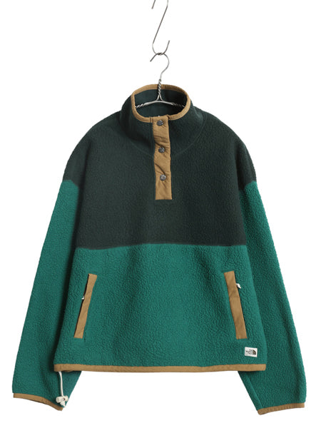 US企画 ノースフェイス クラグモント パイル フリース ジャケット レディース M / 古着 ボア アウトドア ジャンパー スナップ プルオーバー