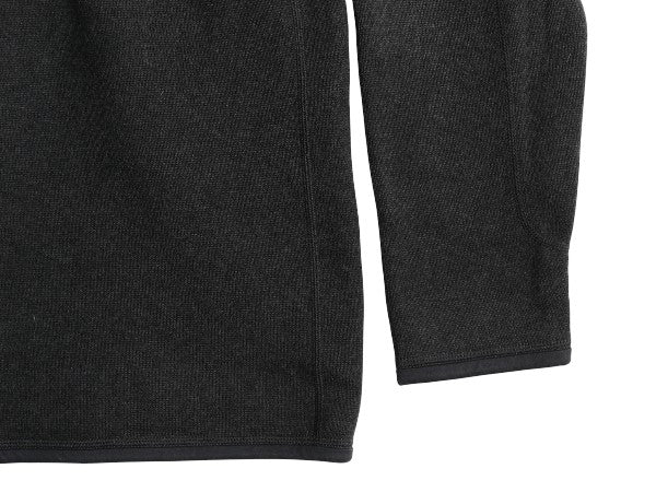 パタゴニア ベターセーター ハーフジップ メンズ XL 古着 18年製 フリース セーター 裏起毛 プルオーバー ジャケット 黒 企業 大きいサイズ