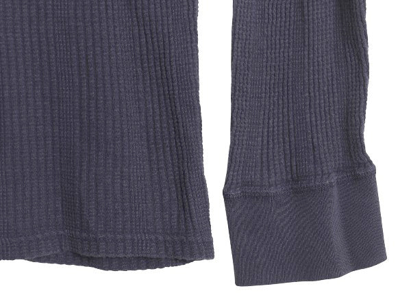 00s ポロ ラルフローレン 長袖 サーマル Tシャツ メンズ XL / オールド ロンT ワッフル ストレッチ インナー カットソー 大きいサイズ 紺