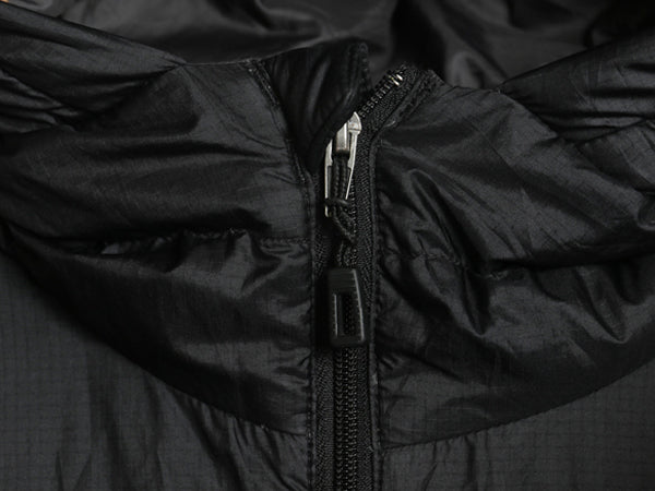 パタゴニア ハイロフト ダウン フーディ メンズ M / 16年製 600フィル ナイロン ジャケット パーカー ジャンパー フルジップ パッカブル 黒