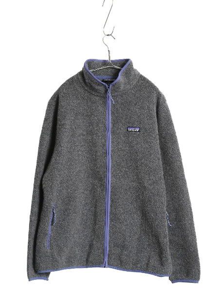 パタゴニア リクレイムド フリース ジャケット レディース XL 古着 アウトドア フルジップ ブルゾン ウール 混紡 ハイネック 大きいサイズ