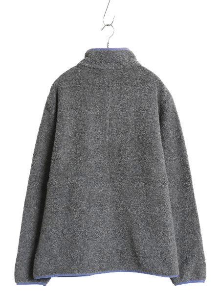 パタゴニア リクレイムド フリース ジャケット レディース XL 古着 アウトドア フルジップ ブルゾン ウール 混紡 ハイネック 大きいサイズ