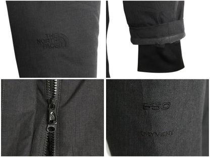 US企画 ノースフェイス アークティック ダウン パーカー レディース XL / DryVent 550フィル ロング コート ジャケット 濃灰 大きいサイズ