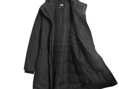 US企画 ノースフェイス アークティック ダウン パーカー レディース XL / DryVent 550フィル ロング コート ジャケット 濃灰 大きいサイズ