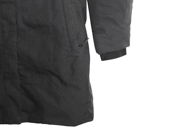 US企画 ノースフェイス アークティック ダウン パーカー レディース XL / DryVent 550フィル ロング コート ジャケット 濃灰 大きいサイズ