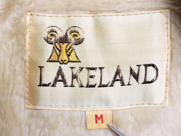 60s USA製 Lakeland チェック シャツ ジャケット メンズ M / ヴィンテージ ヘビーウェイト CPO ウール モヘア 裏ボア パイル フリース 毛足