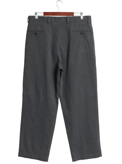 00s ドッカーズ リーバイス スラックス パンツ メンズ 36 30 / オールド ツータック ストレッチ ストレート ボトムス ゆったり 無地 グレー