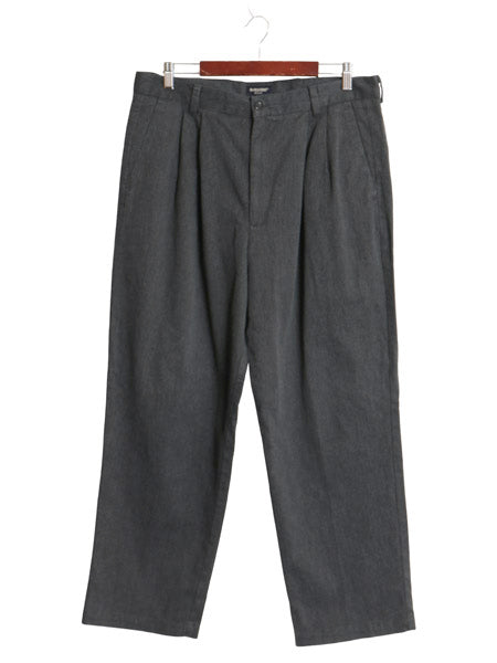00s ドッカーズ リーバイス スラックス パンツ メンズ 36 30 / オールド ツータック ストレッチ ストレート ボトムス ゆったり 無地 グレー