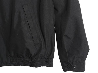 チャップス ラルフローレン スイングトップ ジャケット メンズ XL ポロ スムース 素材 ブルゾン フルジップ ワンポイント 大きいサイズ 黒