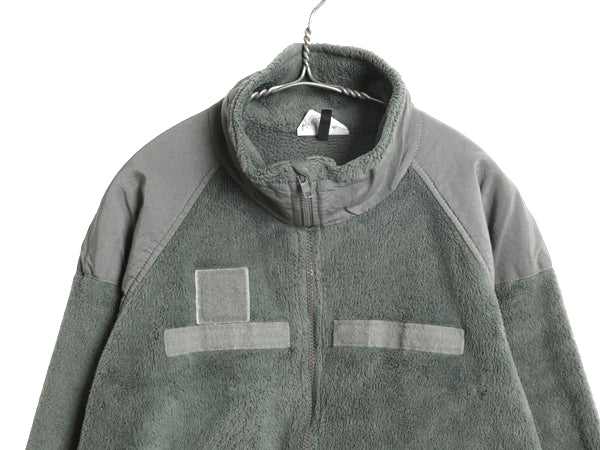 米軍実物 ECWCS GEN3 フルジップ フリース ジャケット XLARGE REGULAR ミリタリー アーミー 軍物 レベル3 大きいサイズ ブルゾン グリーン