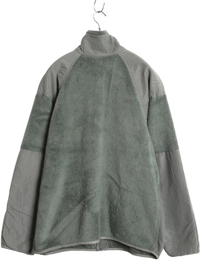 米軍実物 ECWCS GEN3 フルジップ フリース ジャケット XLARGE REGULAR ミリタリー アーミー 軍物 レベル3 大きいサイズ ブルゾン グリーン