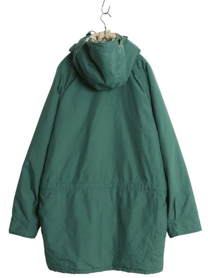 80s USA製 エルエルビーン メインワーデンズ パーカー メンズ L / 古着 ヴィンテージ ゴアテックス 中綿 ジャケット マウンテンパーカー 緑