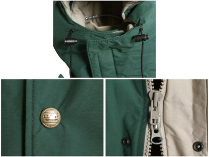 80s USA製 エルエルビーン メインワーデンズ パーカー メンズ L / 古着 ヴィンテージ ゴアテックス 中綿 ジャケット マウンテンパーカー 緑