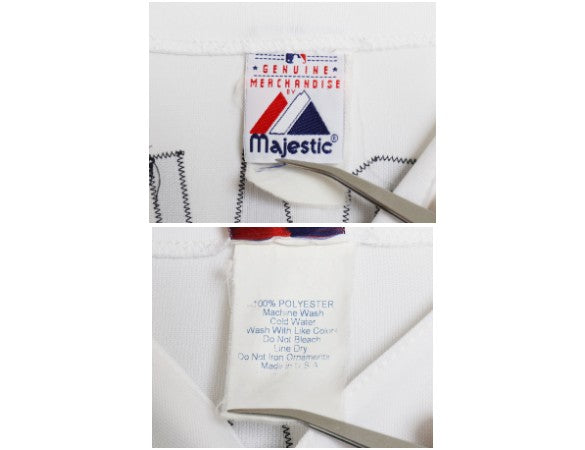 USA製 ブルワーズ ベースボール シャツ メンズ XL 程/ MLB オフィシャル マジェスティック 大リーグ ユニフォーム ゲームシャツ 半袖シャツ