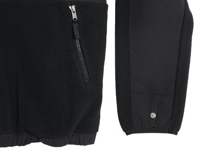 ノースフェイス フード付き デナリ ジャケット ボーイズ L 150cm 程/ アウトドア フリース ナイロン パーカー ジャンパー フルジップ 黒