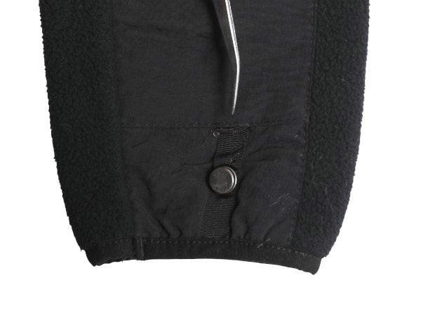 ノースフェイス フード付き デナリ ジャケット ボーイズ L 150cm 程/ アウトドア フリース ナイロン パーカー ジャンパー フルジップ 黒