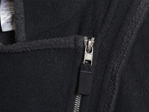 パタゴニア ロスト メープルズ ジャケット レディース M オールド 13年製 フリース フルジップ ハイネック ライダース タイプ シンプル 黒