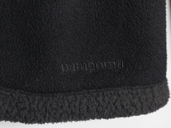 パタゴニア ロスト メープルズ ジャケット レディース M オールド 13年製 フリース フルジップ ハイネック ライダース タイプ シンプル 黒