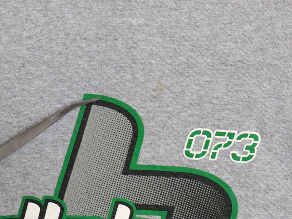 00s ☆ ビラボン ロゴ プリント Tシャツ メンズ L 古着 オールド サーフ グラフィック Y2K ストリート ヘビーウェイト クルーネック グレー