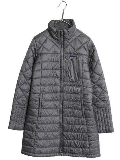 パタゴニア ラダリー パーカー レディース S / 古着 20年製 中綿 ナイロン キルティング ジャケット フルジップ ジャンパー ロング コート