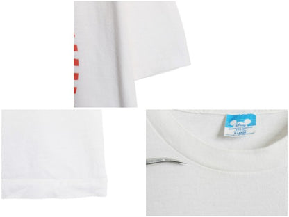 80s USA製 ミッキー プリント Tシャツ メンズ レディース XL ヴィンテージ ディズニー オフィシャル イラスト キャラクター 大きいサイズ