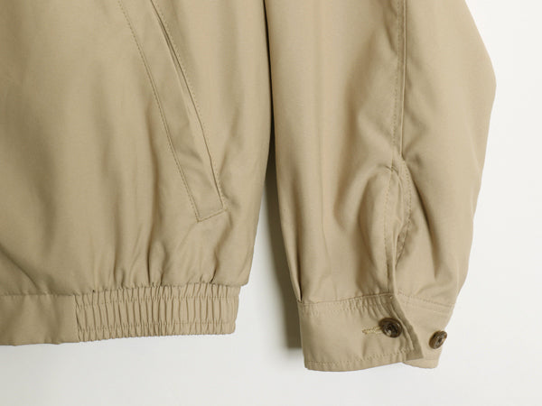 90s ポロ ラルフローレン スイングトップ ジャケット メンズ L / 古着 オールド スムース 素材 フルジップ チェック ライナー付き ブルゾン