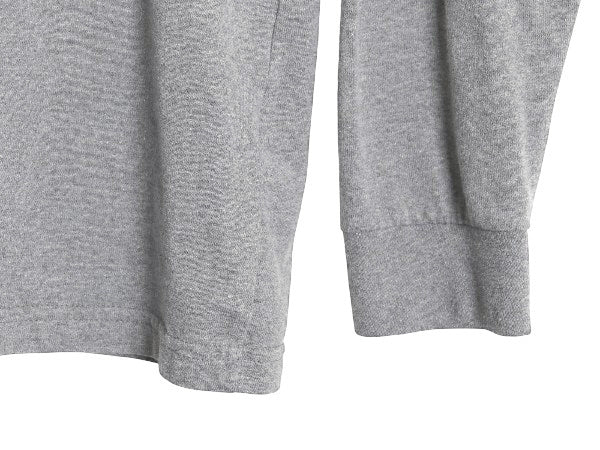 パタゴニア 両面 プリント 長袖 Tシャツ メンズ L 18年製 アウトドア ロンT ロングスリーブ P6 バックプリント ボックスロゴ カットソー 灰