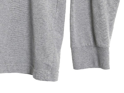 パタゴニア 両面 プリント 長袖 Tシャツ メンズ L 18年製 アウトドア ロンT ロングスリーブ P6 バックプリント ボックスロゴ カットソー 灰