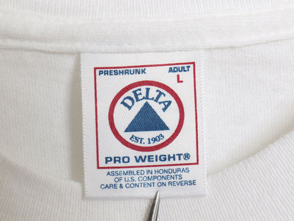 デッドストック 90s 00s 企業 ミラー ビール プリント 半袖 Tシャツ メンズ L / 当時物 オールド グラフィック イラスト ヘビーウェイト 白