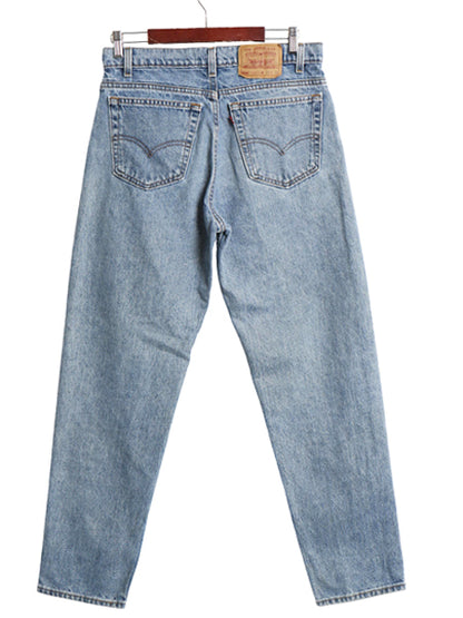 90s USA製 リーバイス 550 デニム パンツ メンズ 33 31 / 古着 オールド リラックス フィット テーパード ジーンズ ジーパン Gパン 赤タブ