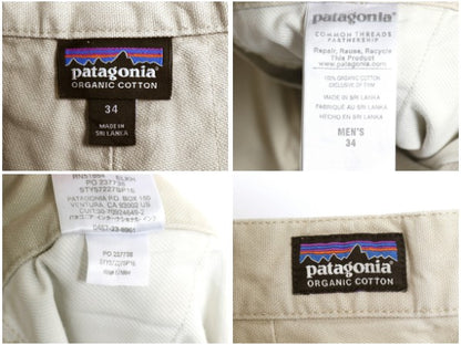 パタゴニア ロング スタンドアップ ショーツ メンズ 34 16年製 アウトドア ノータック ショートパンツ 短パン キャンバス ダック ボトムス