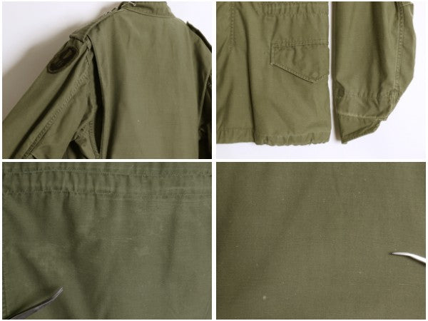70s 米軍実物 US ARMY M-65 フィールド ジャケット SMALL REGULAR / 78年製 ヴィンテージ ミリタリー 軍物 3rd ブラス ブルゾン ジャンパー