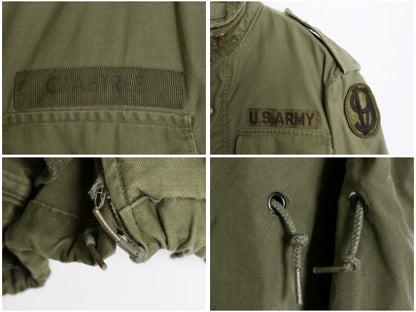 70s 米軍実物 US ARMY M-65 フィールド ジャケット SMALL REGULAR / 78年製 ヴィンテージ ミリタリー 軍物 3rd ブラス ブルゾン ジャンパー