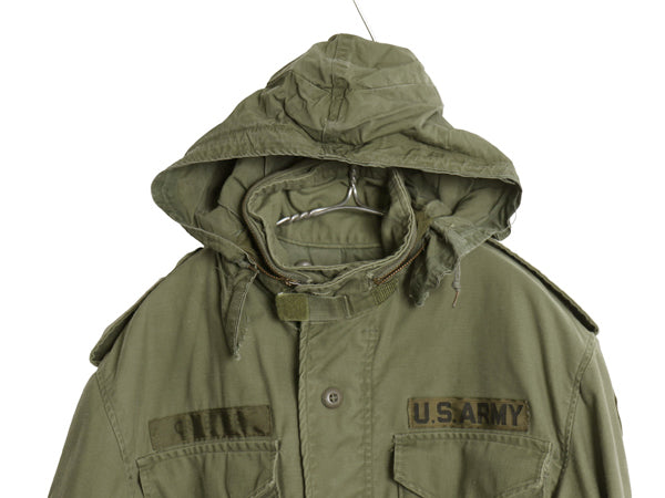 70s 米軍実物 US ARMY M-65 フィールド ジャケット SMALL REGULAR / 78年製 ヴィンテージ ミリタリー 軍物 3rd ブラス ブルゾン ジャンパー