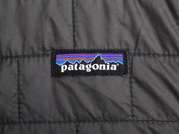 パタゴニア ナノ パフ ベスト メンズ S / 古着 16年製 中綿 ナイロン キルティング フルジップ 重ね着 前開き パッカブル シンプル グレー