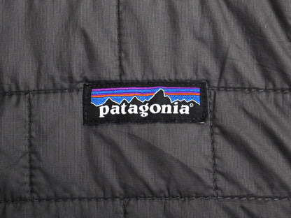 パタゴニア ナノ パフ ベスト メンズ S / 古着 16年製 中綿 ナイロン キルティング フルジップ 重ね着 前開き パッカブル シンプル グレー