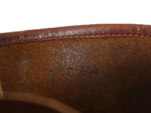 60s ★ ラッセルモカシン バードシューター ブーツ 9 メンズ 27cm / ヴィンテージ 白タグ 革靴 本革 レザー ダブルヴァンプ ロガー ワーク
