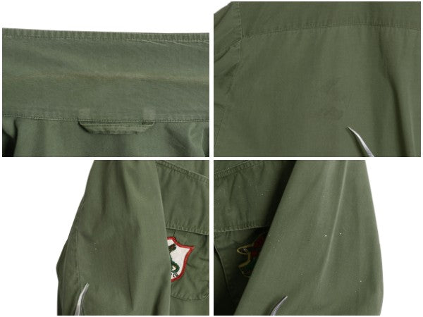 60s ★ 米軍実物 US ARMY 3rd ジャングルファティーグ ジャケット MEDIUM SHORT ヴィンテージ ミリタリー ノンリップ スコードロン パッチ