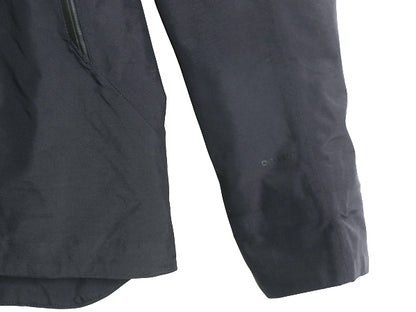 ノースフェイス DRYVENT 中綿 ナイロン ジャケット メンズ M 古着 マウンテンパーカー ジャンパー サーモボール フルジップ 収納 フード 黒