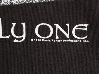 90s ★ ハイランダー ムービー ロゴ プリント Tシャツ メンズ XXL / オールド オフィシャル 当時物 映画 剣 刀 イラスト グラフィック 黒