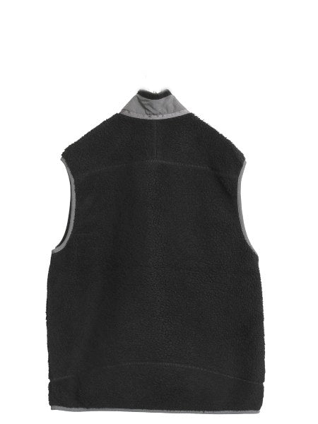 パタゴニア クラシック レトロX フリース ベスト メンズ L 古着 11年製 アウトドア パイル フルジップ ハイネック 重ね着 前開き ブラック