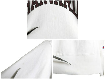 80s USA製 ★ チャンピオン リバースウィーブ ハーバード 染込み プリント スウェット メンズ M ヴィンテージ トレーナー 裏起毛 カレッジ