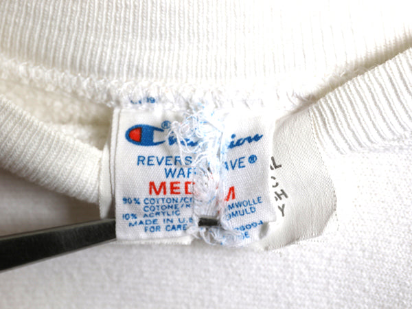 80s USA製 ★ チャンピオン リバースウィーブ ハーバード 染込み プリント スウェット メンズ M ヴィンテージ トレーナー 裏起毛 カレッジ