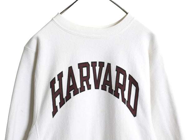 80s USA製 ★ チャンピオン リバースウィーブ ハーバード 染込み プリント スウェット メンズ M ヴィンテージ トレーナー 裏起毛 カレッジ