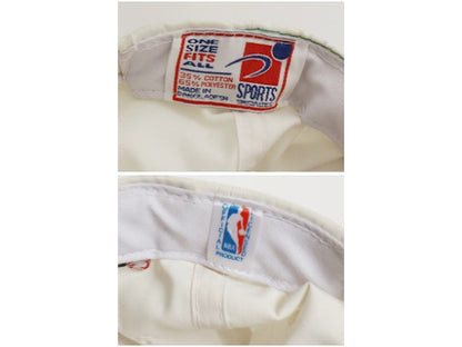 90s SPORT SPECIALTIES BULLS 刺繍 ベースボール キャップ フリーサイズ / 帽子 オールド NBA バスケ キャラクター ワンポイント ツートン
